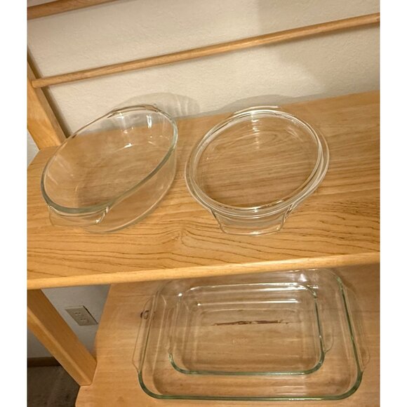 Vintage Clear Glassware Pyrex - Picture 9 of 10